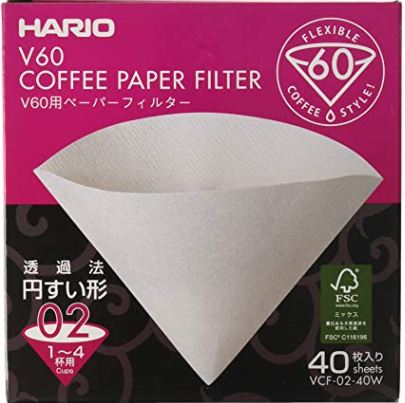 Hario V-60 #2 Filters 40 pack